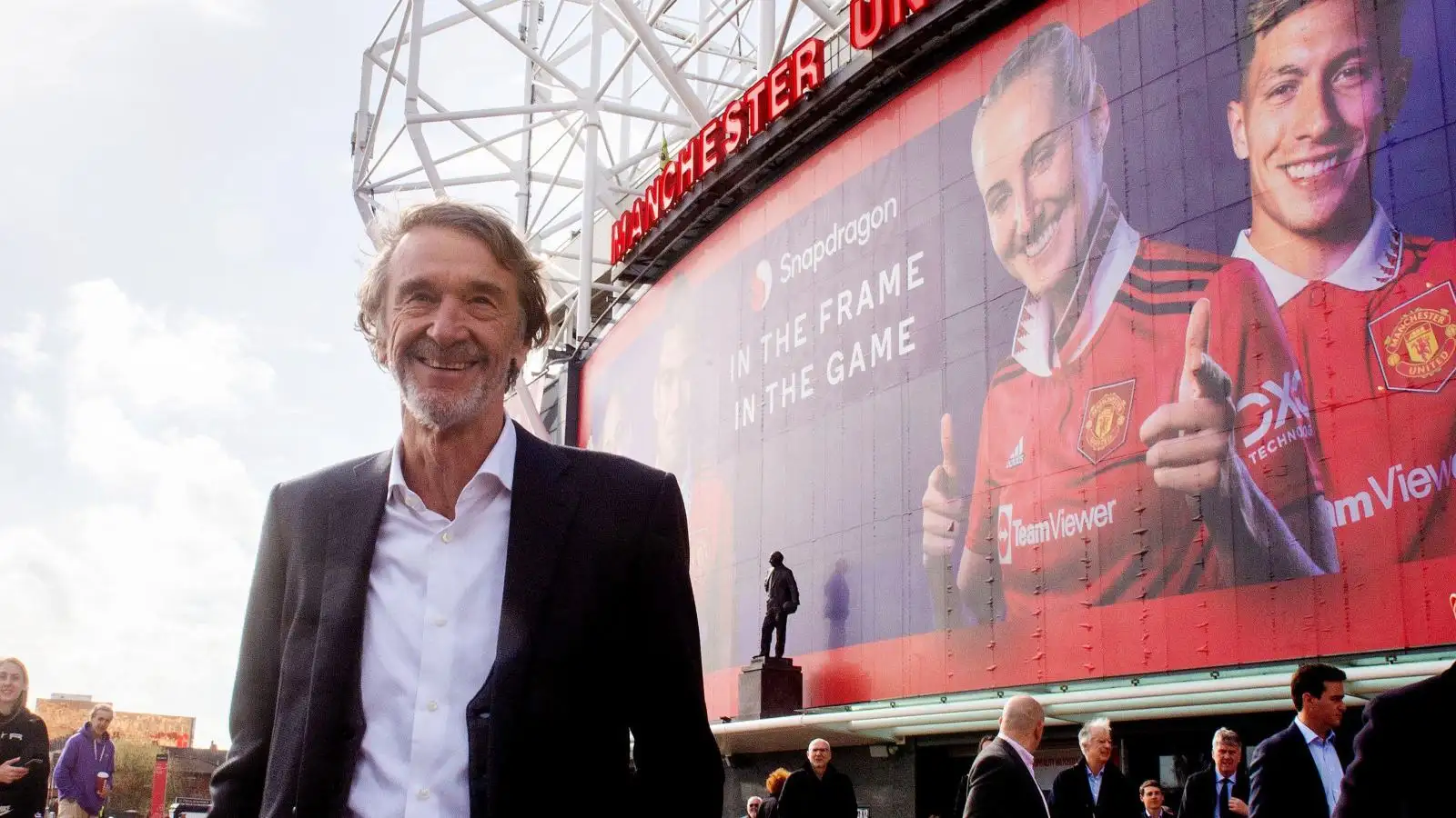 New Man Utd co-proprietor Sir Jim Ratcliffe