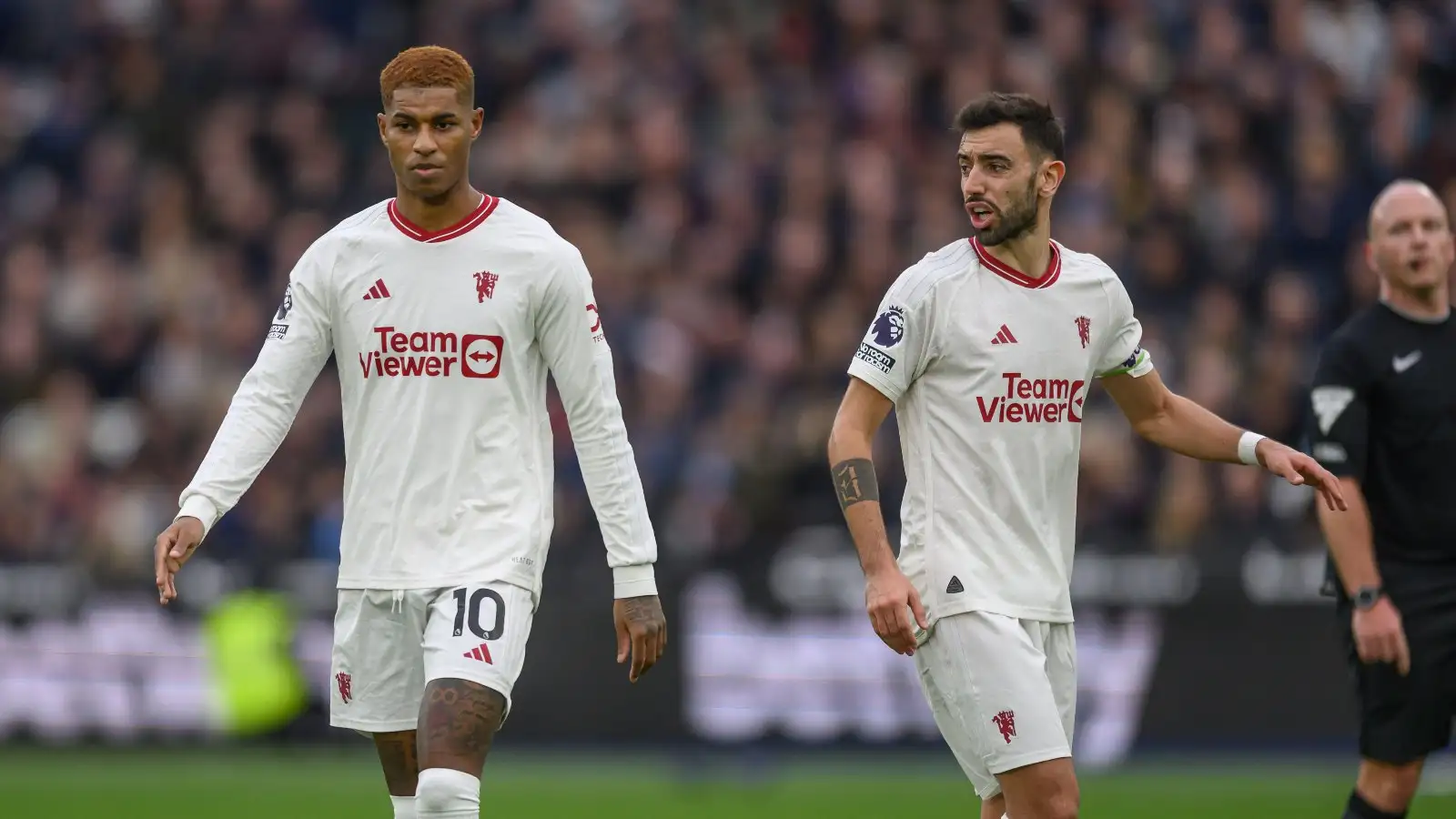 Man Utd told they are 'still rotten' because of two players who are 'everything that is wrong' at Old Trafford 1 Guy Utd duo Marcus Rashford and Bruno Fernandes