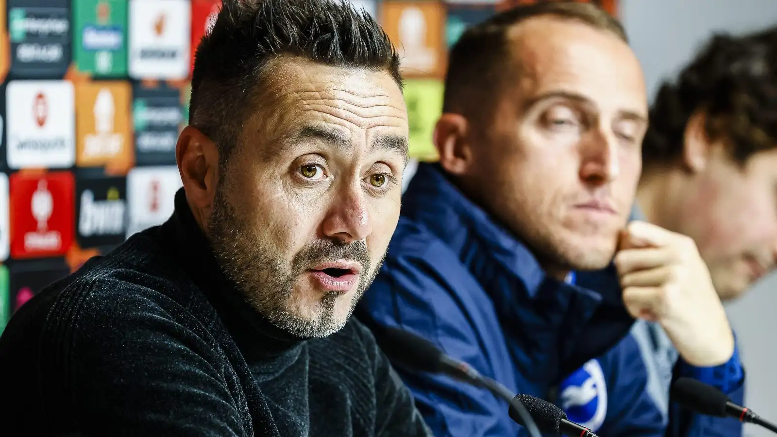 De Zerbi 'release clause' revealed as Liverpool, Bayern make Brighton boss 'Plan B' to Xabi Alonso 1 Roberto De Zerbi at a press meeting.