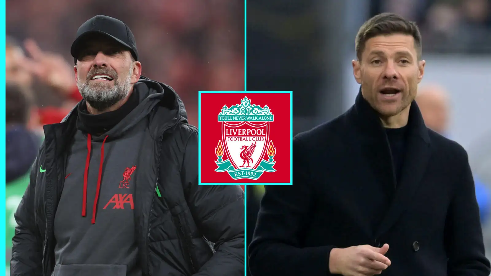 Liverpool target Xabi Alonso and Jurgen Klopp