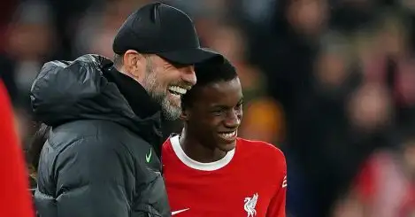 ‘Oh my God’ – Klopp reacts to Liverpool kids doing it again as Danns says ‘it feels like a movie’