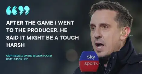 Gary Neville told Chelsea ‘bottlejobs’ line too ‘harsh’ by Sky Sports producer as Pochettino responds again