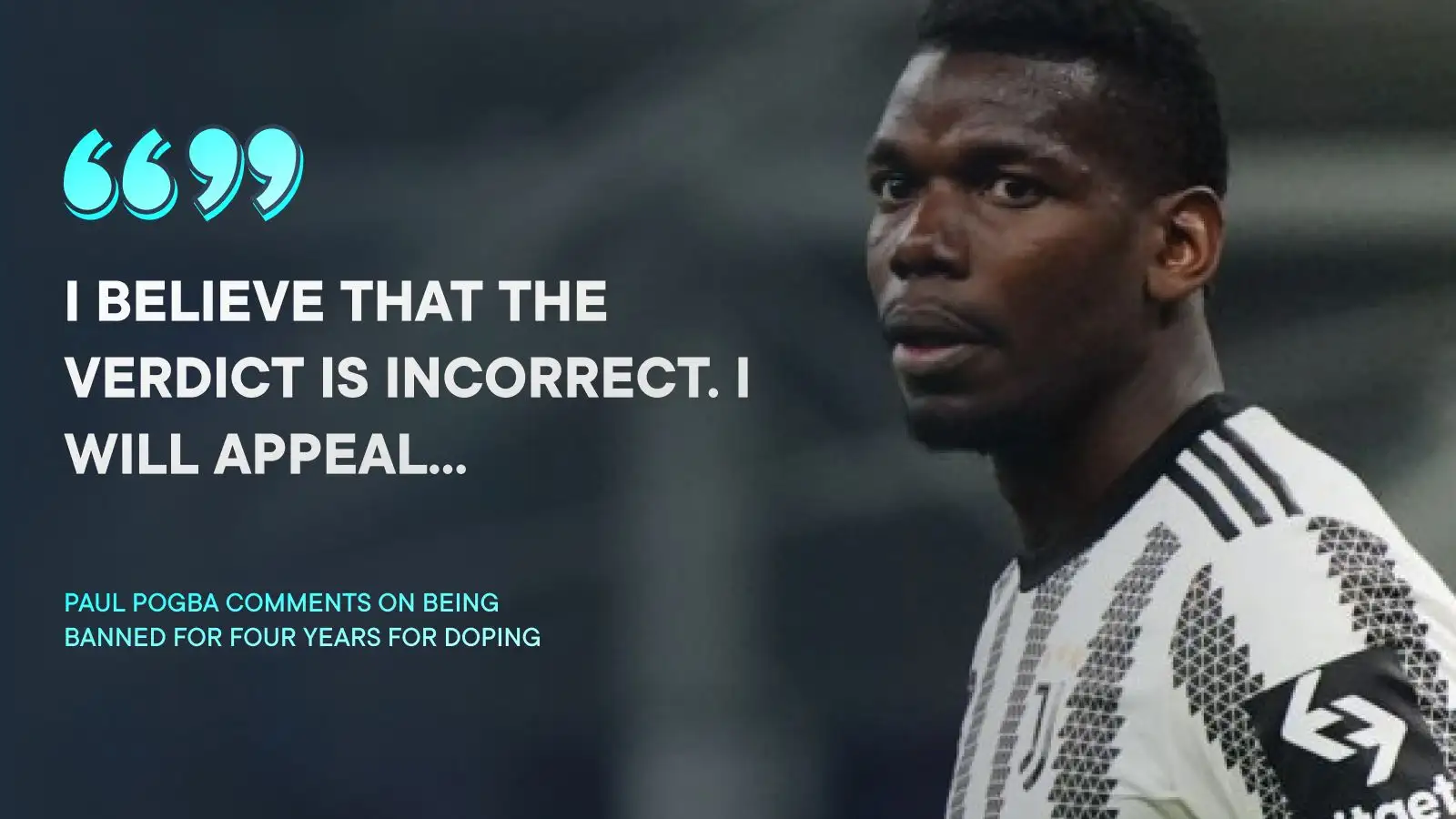 Pogba swaggered grip for doping