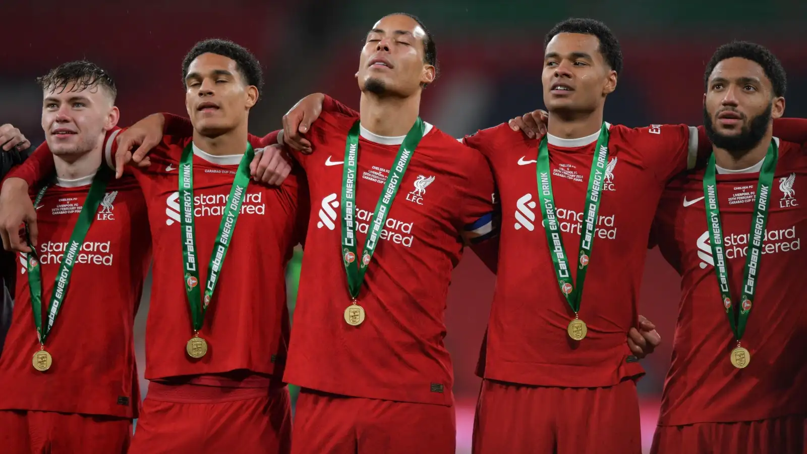 Liverpool's journey in Klopp's final season means more than the destination... 1 Virgil van Dijk and also Liverpool crew-spouses be grateful thrilling the Carabao Cup.