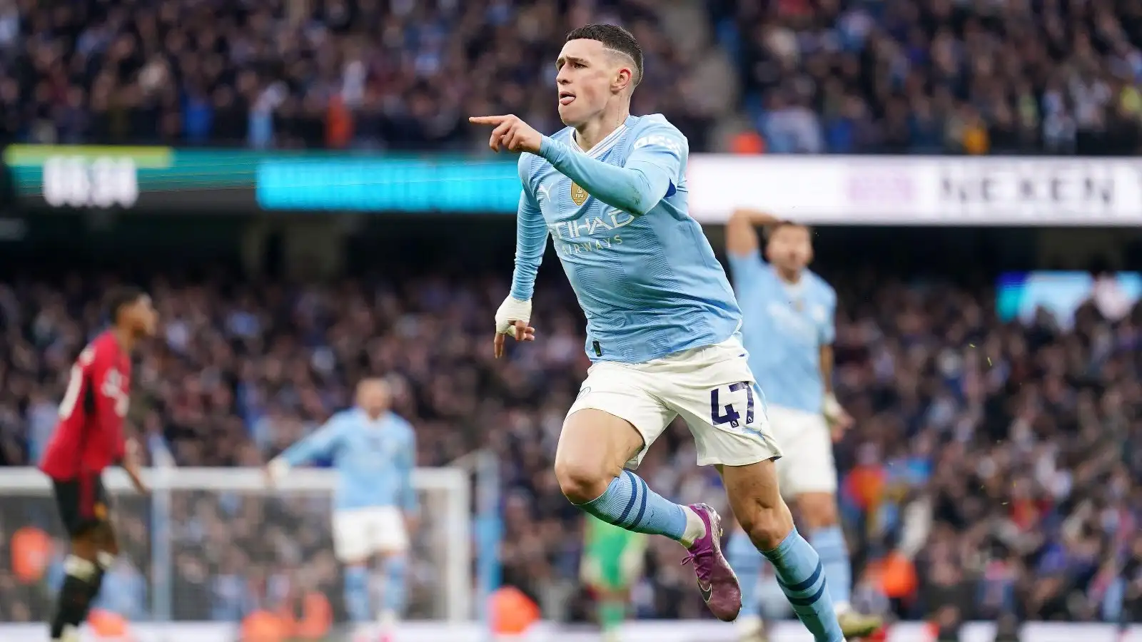 Man City 3-1 Man Utd: Phil Foden scores brilliant brace after ...