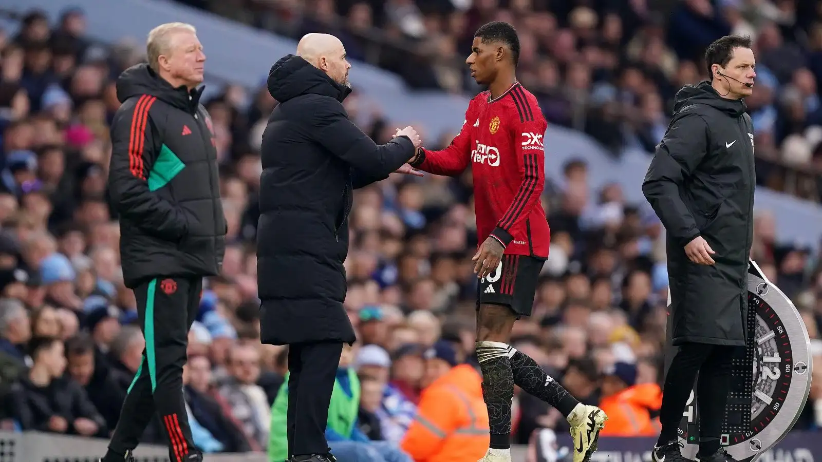 Ten Hag Rashford Man Utd