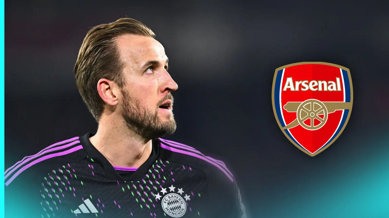 Harry Kane plight worsens as Arsenal set to win title by 0.1 points 1 Harry Kane and also the Medley badge