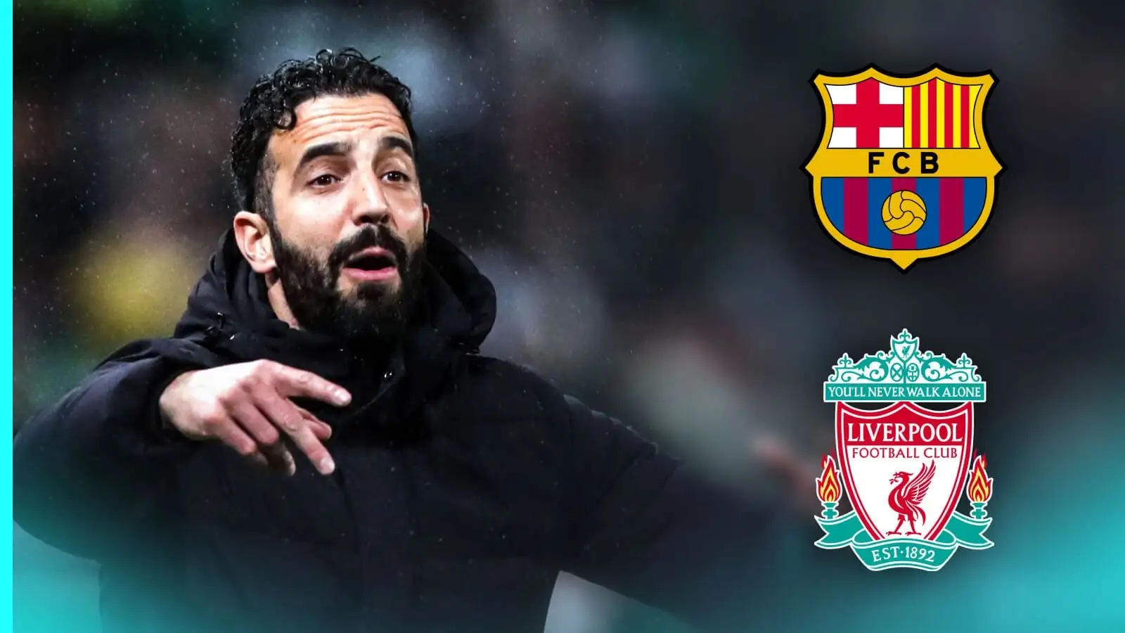 Liverpool: Barcelona 'steal march' in manager race with 'attractive option' set for Reds 'interview' 1 Ruben Amorim is a target for Barcelona and Liverpool.