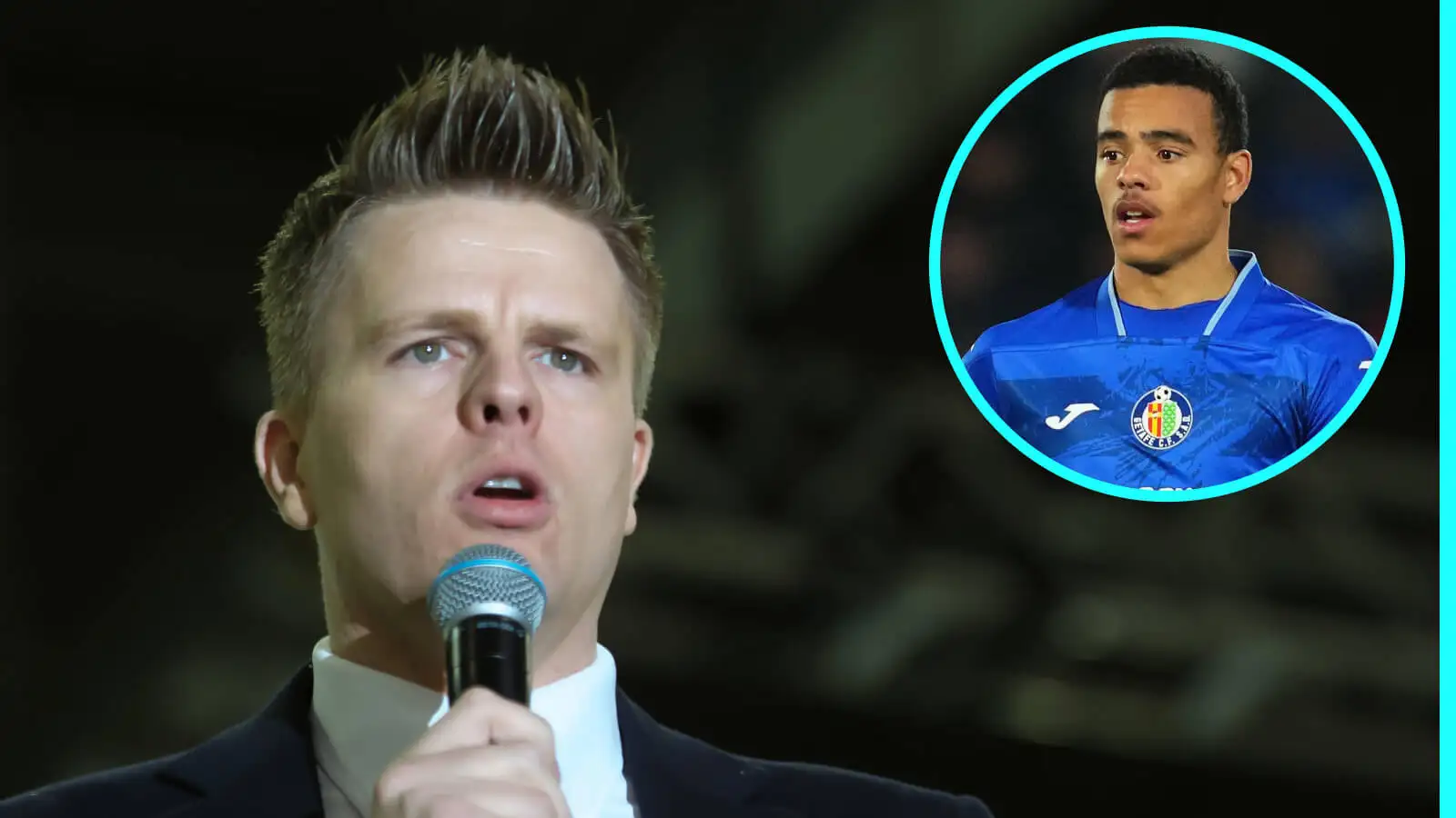 Mason Greenwood England return teased as Gazza is monetised by Humphrey 1 Jake Humphrey and Mason Greenwood