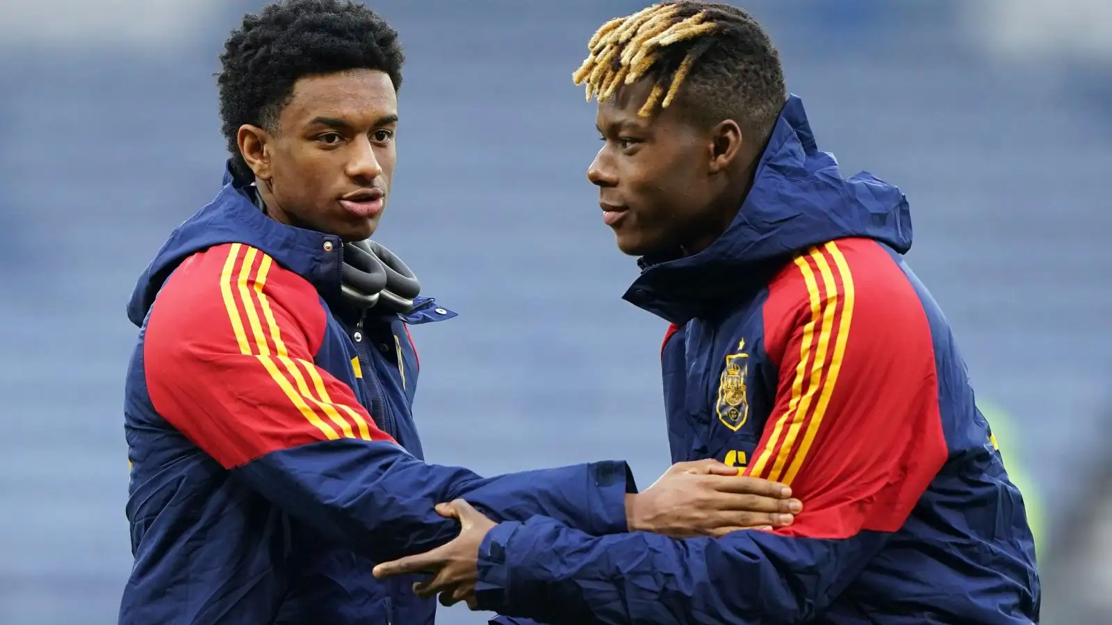 Chelsea: £43m La Liga star on Boehly's 'radar' with duo under threat as Blues look to raise £100m 1 Reported Chelsea target Nico Williams glaring at Hampden Park doning Alejandro Balde.