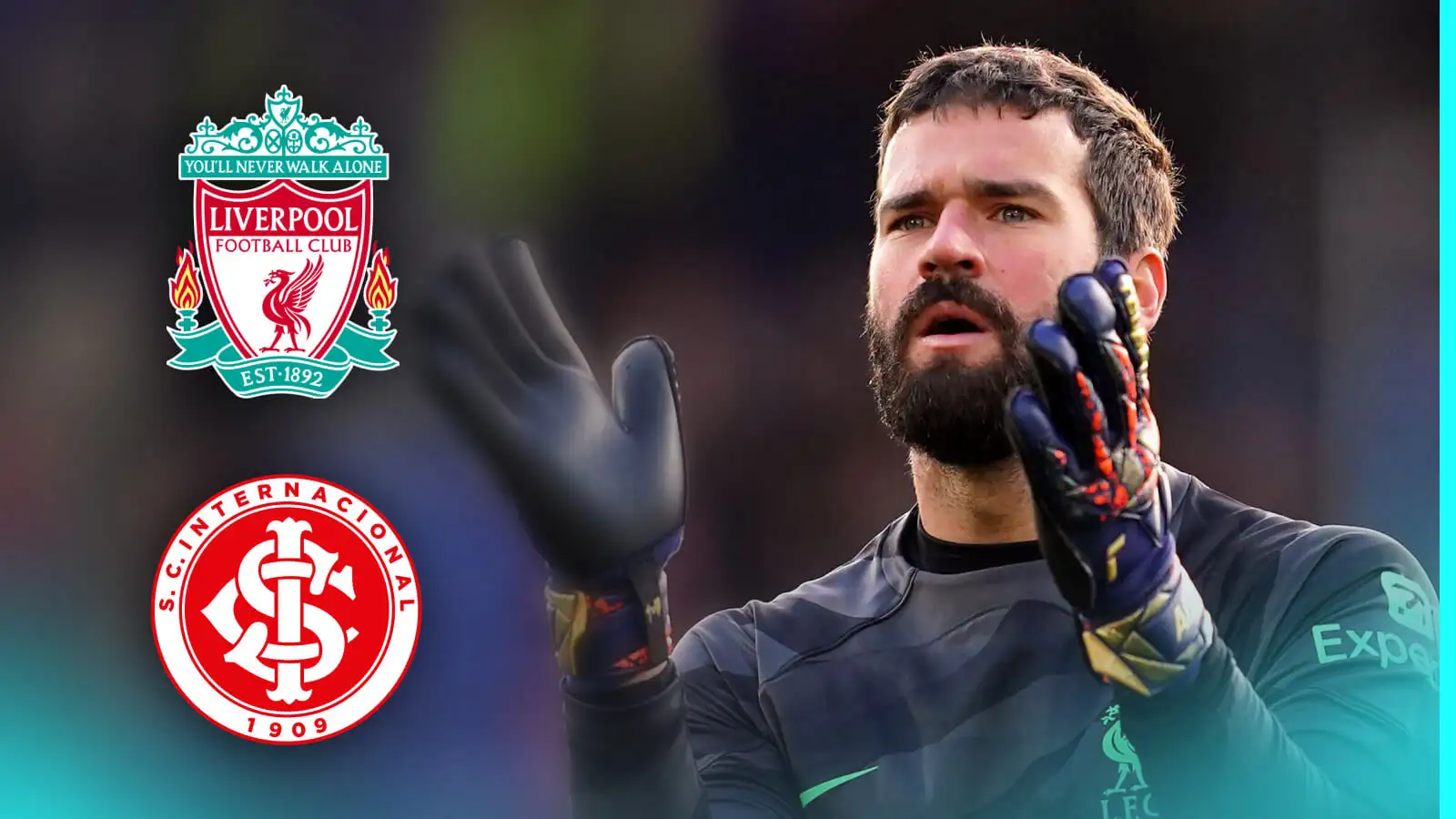 Liverpool goalkeeper Alisson