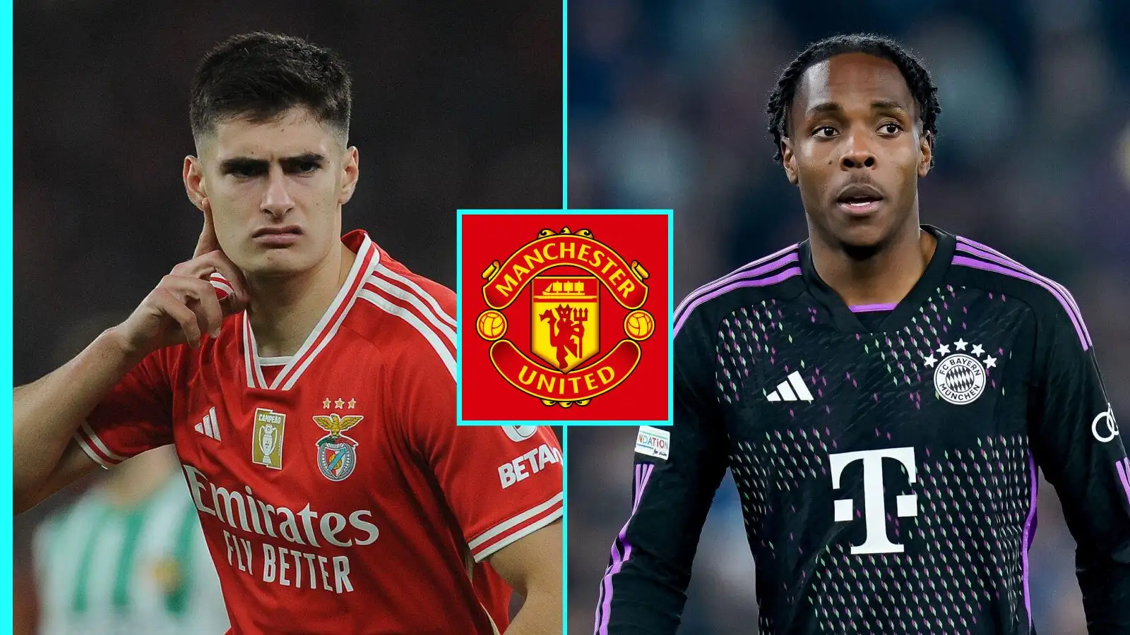 Man Utd transfer blow: Bayern agree new contract and express interest in two Ten Hag targets 1 Male Utd have been dealt a blow in their pursuits of Antonio Silva and Mathys Tel.