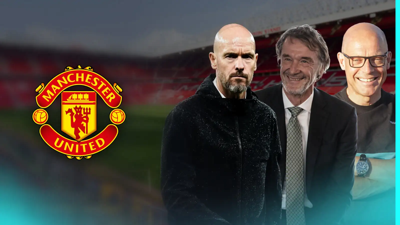 Man Utd: Are Sir Jim Ratcliffe and his crew really qualified to judge Erik ten Hag? 1 Manchester Joined manager Erik ten Hag with Sir Jim Ratcliffe and also Sir Dave Brailsford.