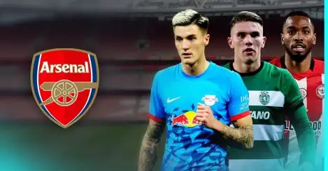 Arsenal ‘scout’ Leipzig duo and £87m 31-goal striker with Toney bid ‘not a foregone conclusion’