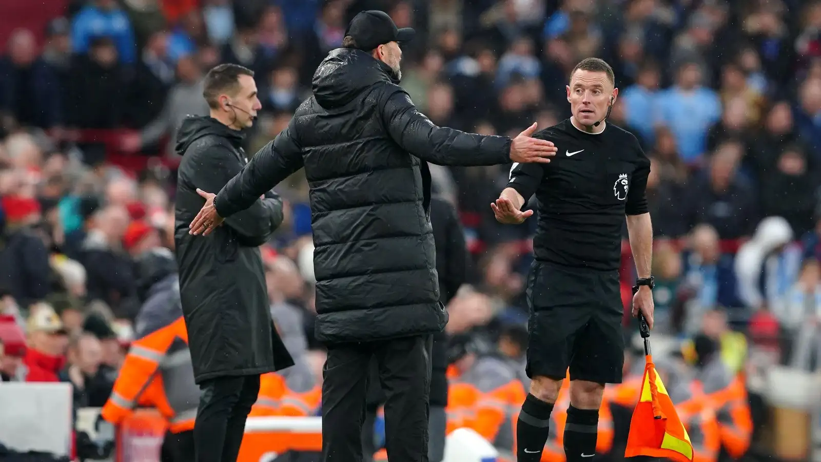 Liverpool suffer from 'conspiracy' to award Premier League to Man City 1 Jurgen Klopp loses his cool wearing officials