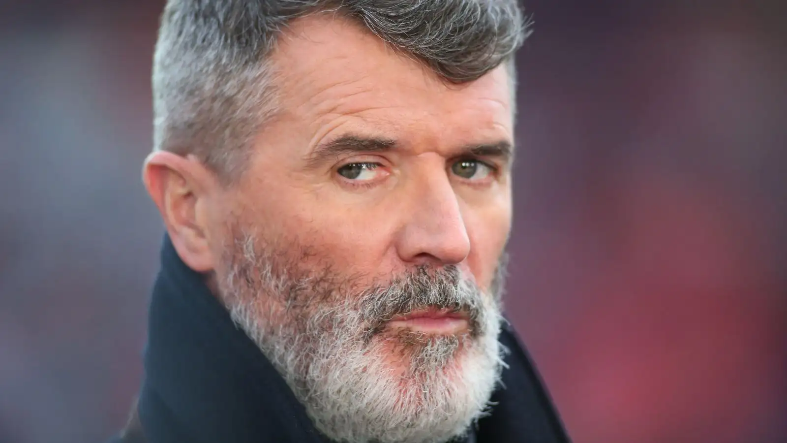 Male Utd legend Roy Keane gives the side-eye