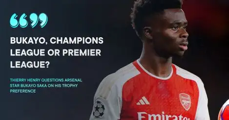 ‘If I had to choose’ – Saka makes preference clear on Premier League or UCL triumph with Arsenal