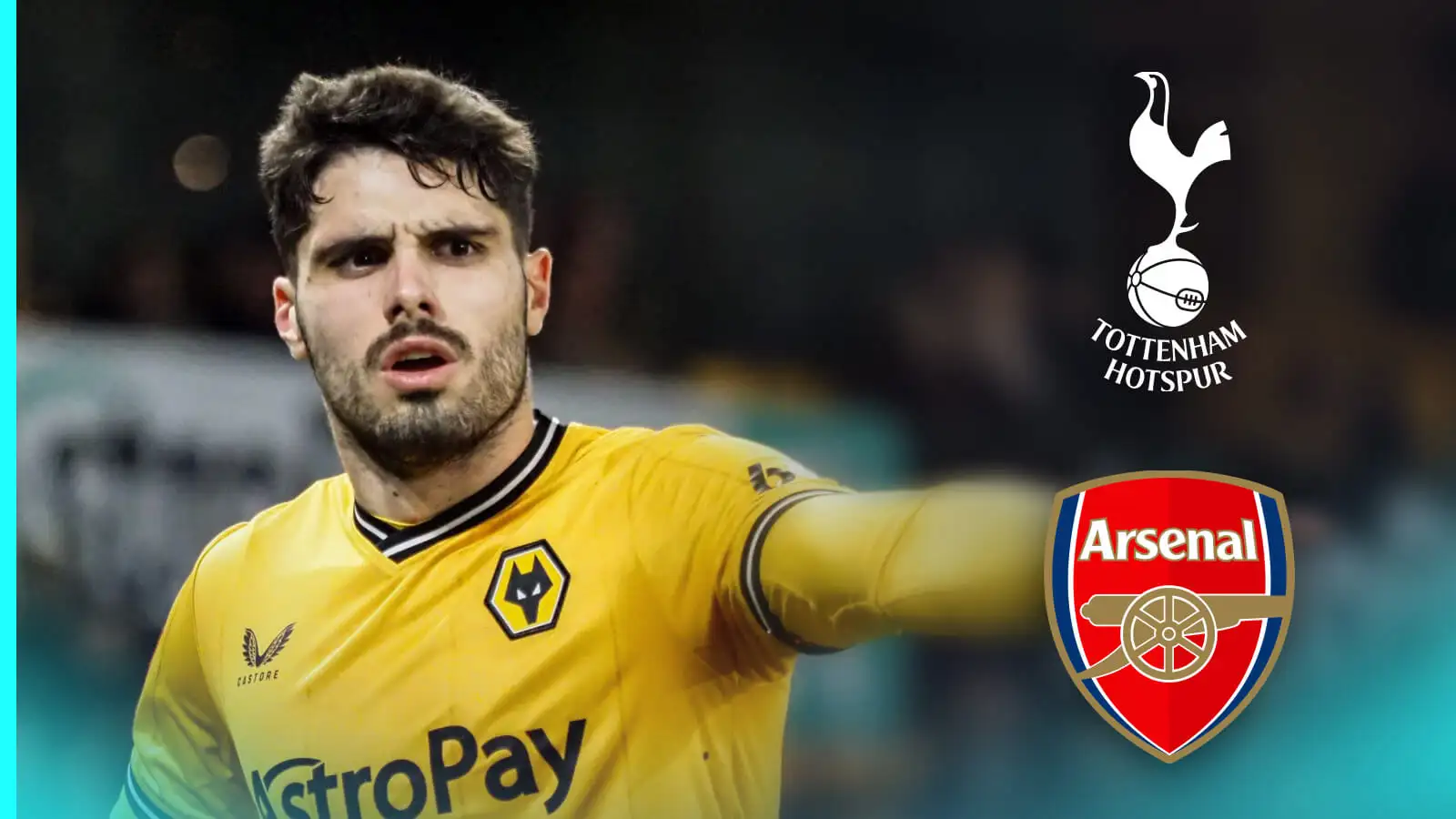 Tottenham could receive Arsenal helping hand in pursuit of £60m-rated Prem attacker in Man Utd blow 1 Pedro Neto, Tottenham, Arsenal