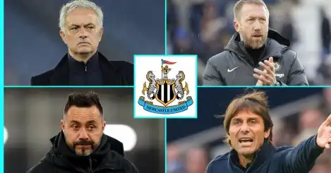 Jose Mourinho leads contenders to take over at Newcastle if Eddie Howe sacked