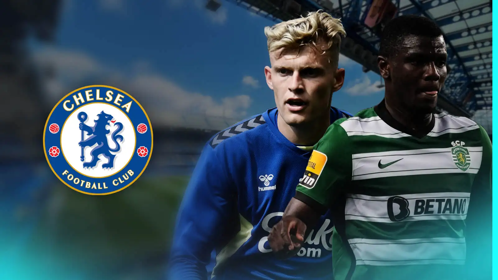 Chelsea to rival Man Utd in pursuit of Prem star as 'sizeable' efforts to be made for centre-backs 1 Jarrad Branthwaite, Ousmane Diomande, Chelsea