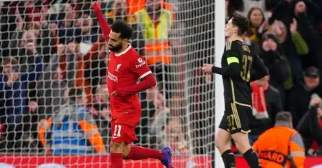 Salah breaks another record as Liverpool gratefully feast on silly Sparta Prague’s generous gifts