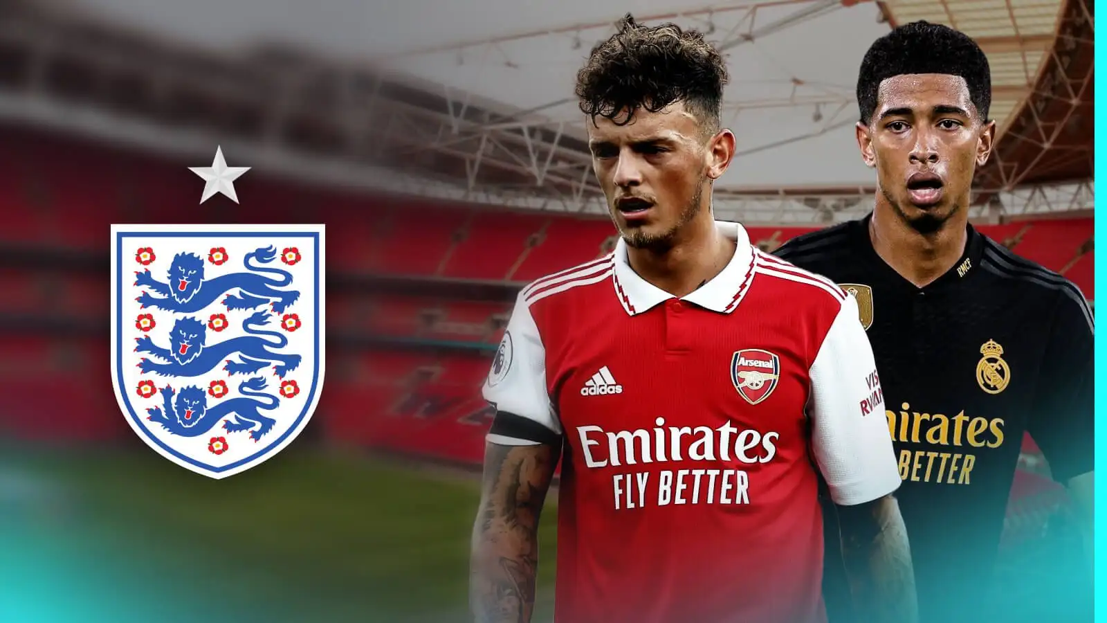 Ben White: Bellingham catches strays in furious rant at Arsenal 'loser' for refusing England call 1 Arsenal protector Ben White as well as Real Madrid gamer Jude Bellingham using the England badge