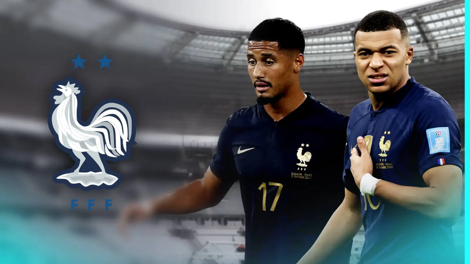 Saliba joins Mbappe in having France dream killed with Arsenal prepared to block call-up 1 William Saliba, Kylian Mbappe, France