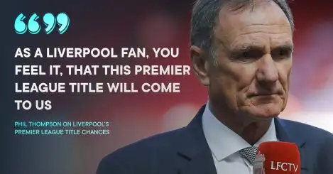 Liverpool ‘have great chance’ of winning Premier League as club icon can ‘feel it’ in the air