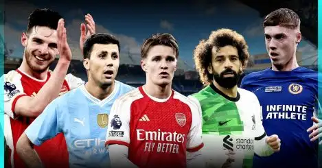 The ten best players of the 2023/24 Premier League season so far