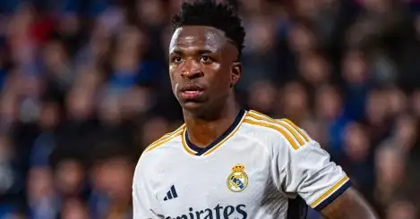 Real Madrid striker offers advice to ‘peculiar’ Vinicius Junior after Brazil star receives ban