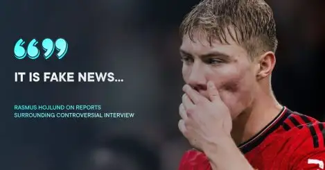 ‘Fake news’ – Man Utd star quashes ‘definitely not true’ reports of dressing room telling off