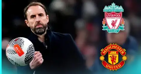Liverpool told to consider Man Utd target Gareth Southgate as Jurgen Klopp’s successor