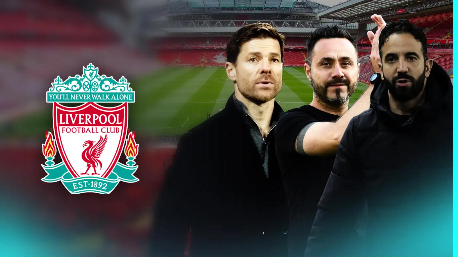 Liverpool manager targets Xabi Alonso, Roberto de Zerbi and also Ruben Amorim