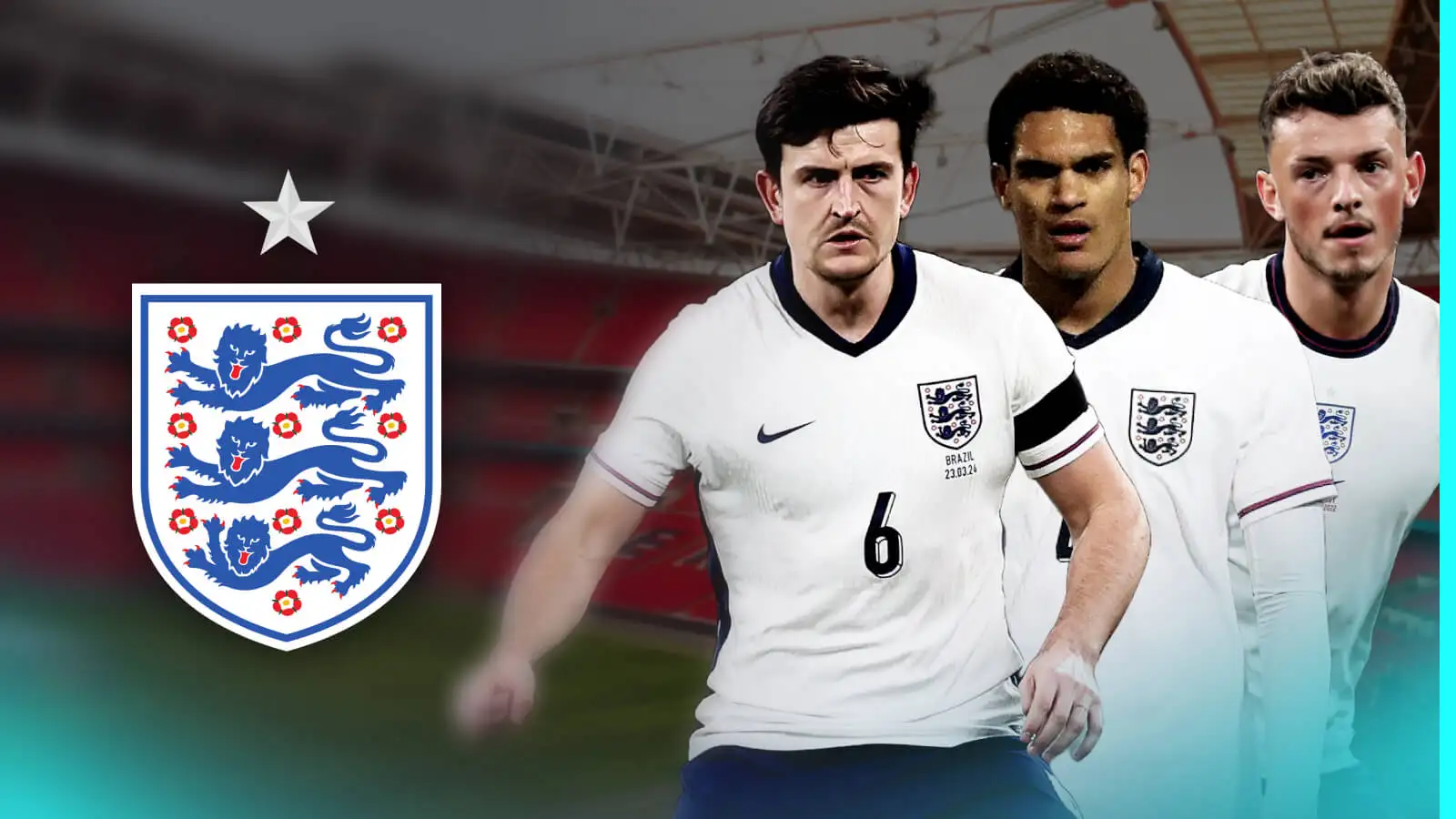 England knee-jerkery around Maguire, Quansah, White, and more Man City 'expulsion' takes... 1 England protectors Harry Maguire, Jarell Quansah and Ben White.