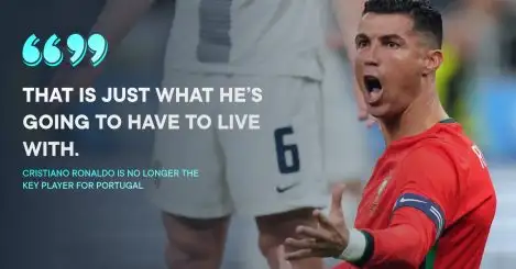 Cristiano Ronaldo no longer Portugal’s ‘best player’ as ‘heresy’ claim made after teammate slam