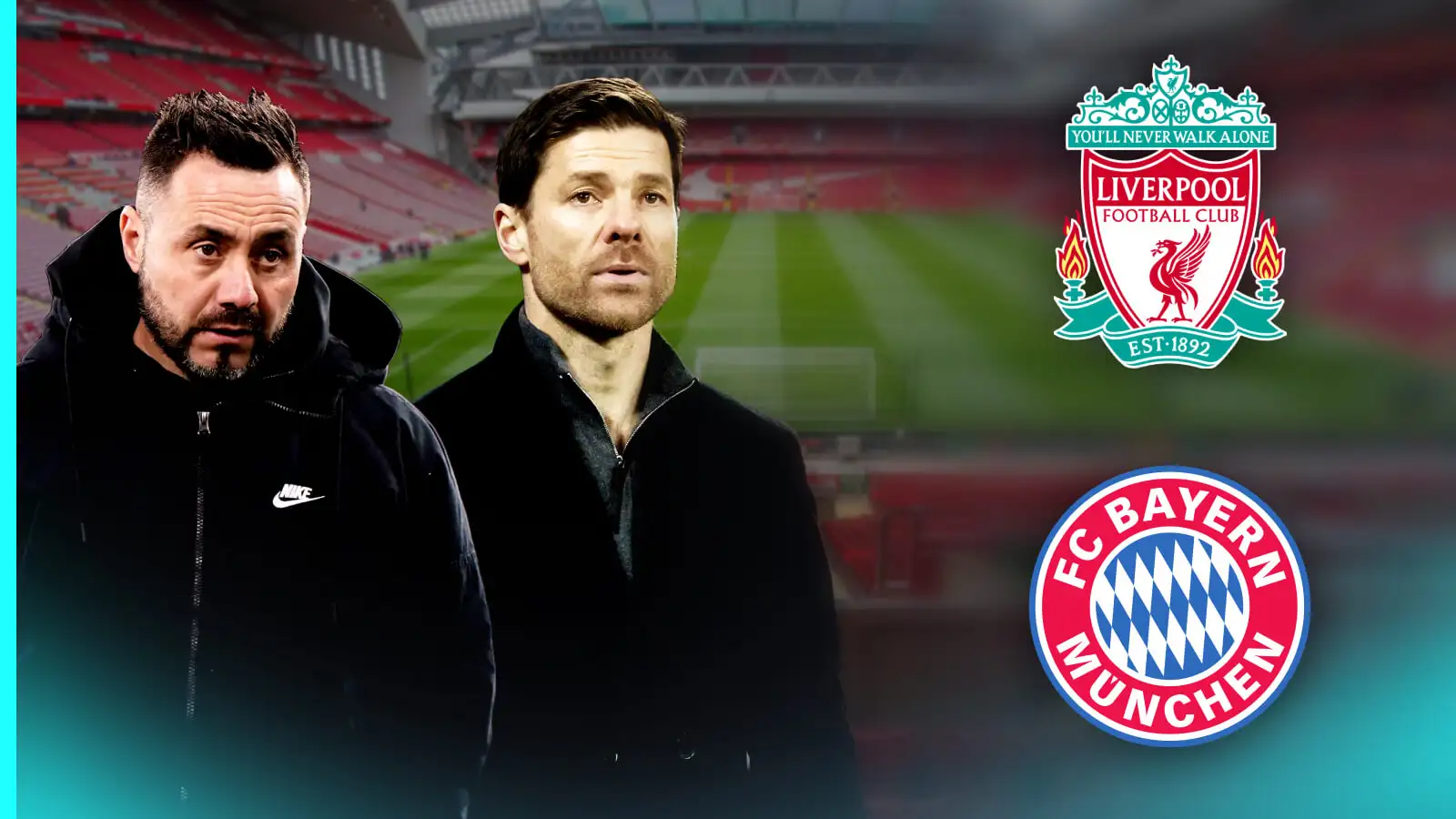 Liverpool boss targets Xabi Alonso and Roberto De Zerbi