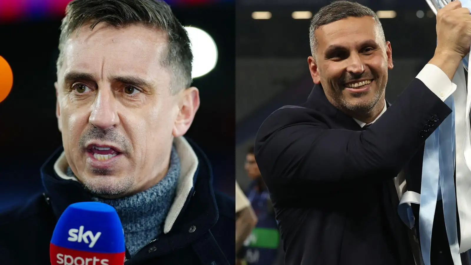 Gary Neville slammed Mailbox