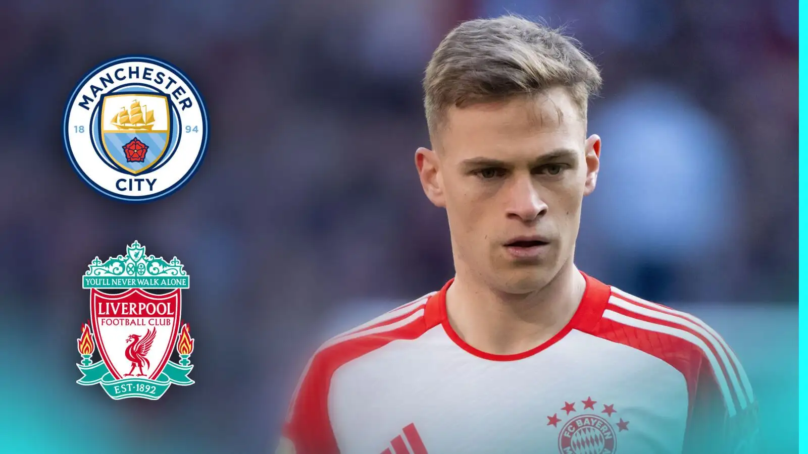 Joshua Kimmich owns been attached via Man City and Liverpool.