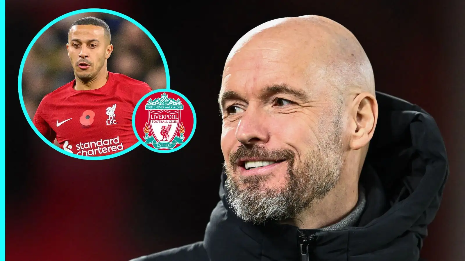 The 'shock' reason Man Utd will lose to Chelsea - and 'Van Dijk leaves Liverpool' might happen 1 Liverpool gamer Thiago and Manchester United company Erik 10 Hag Liverpool