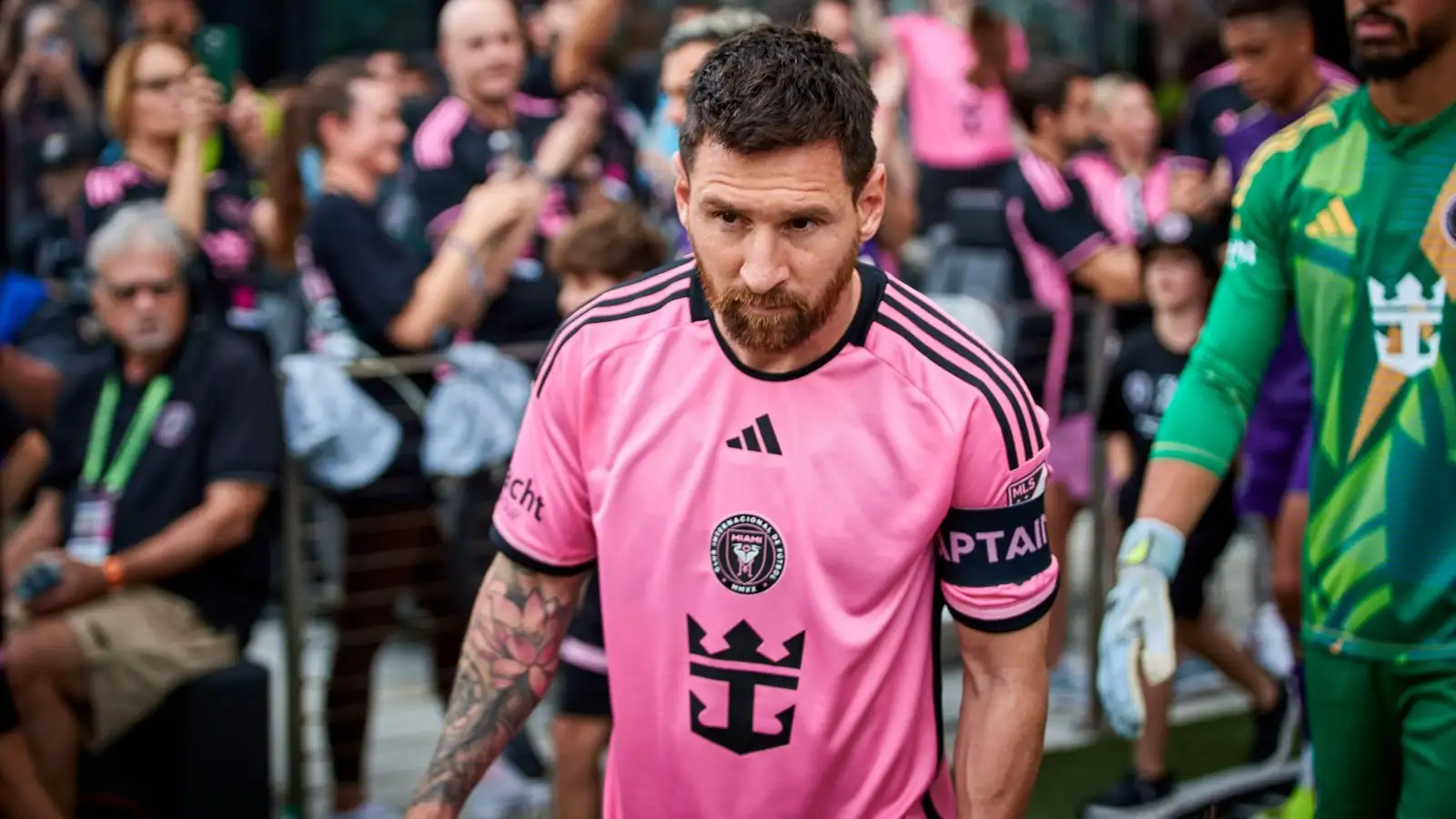 Fuming Messi, Suarez, Alba confront referee as Argentina captain misses Champions Cup loss