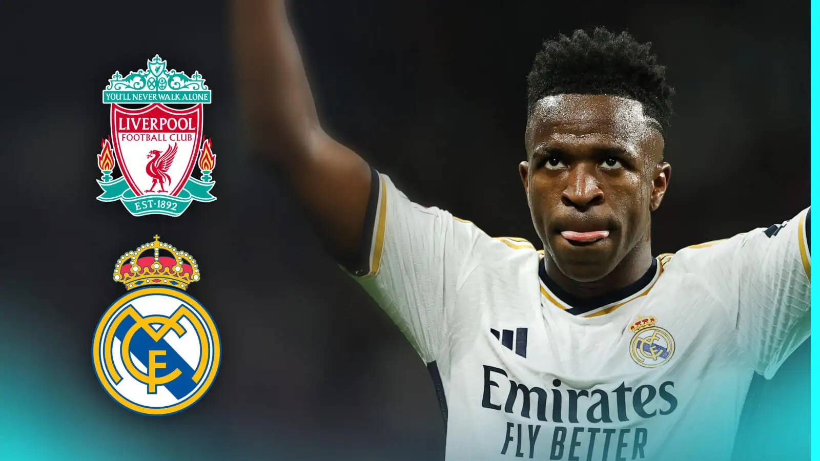 Liverpool transmit target Vinicius Junior