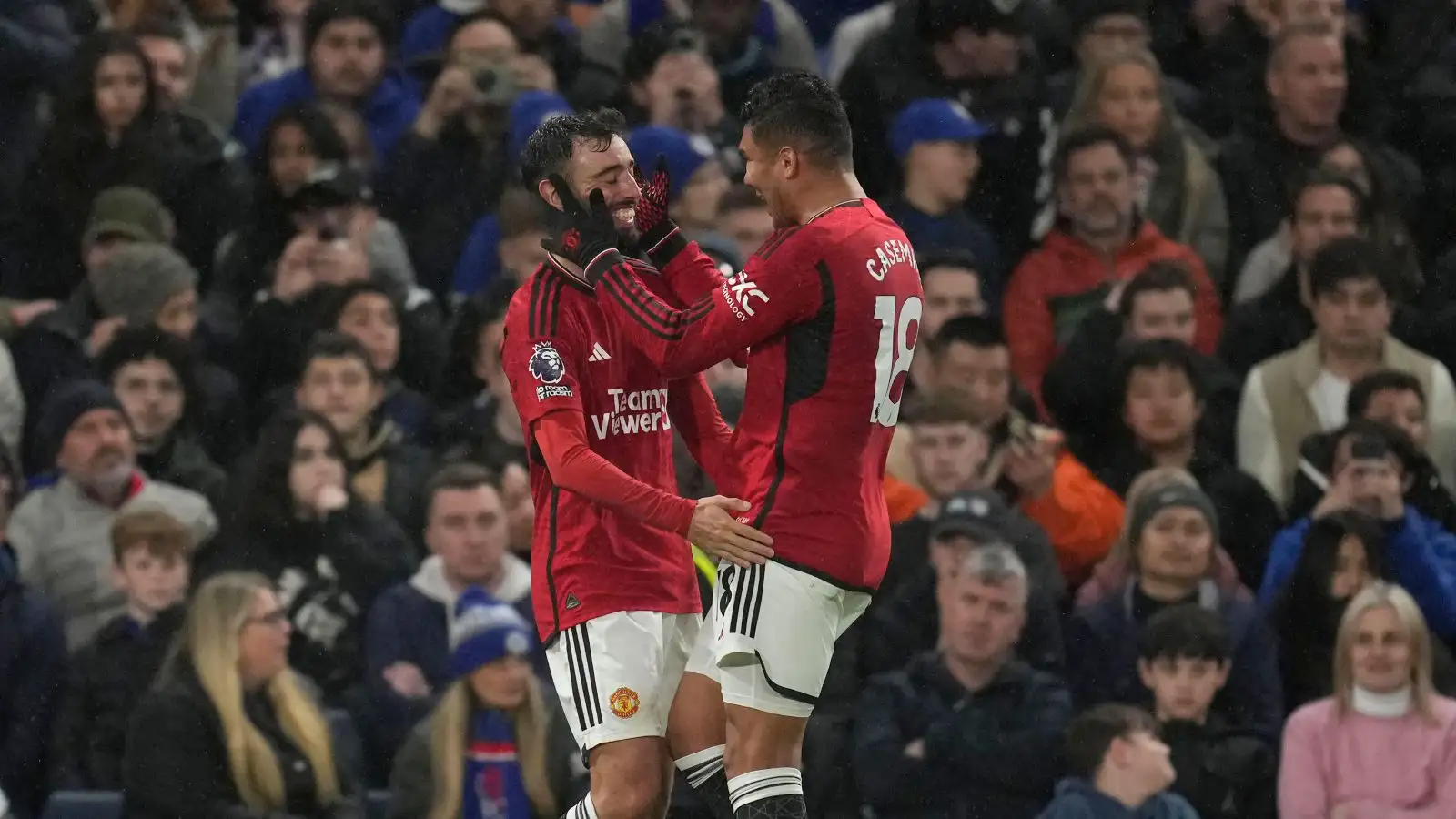 Man Utd player who has 'properly gone' is slammed for making the Red Devils 'play with 10 men' 1 Male Utd duo Casemiro and Bruno Fernandes