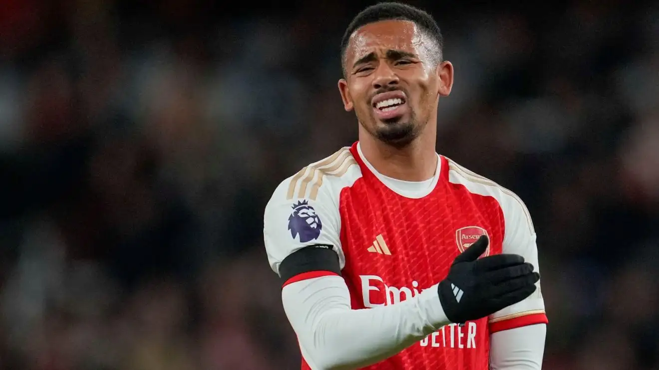 Arsenal trio need to 'bring more' in a 'big season for them' to beat Man City to the title, says Ian Wright 1 Gabriel Jesus is irritated again