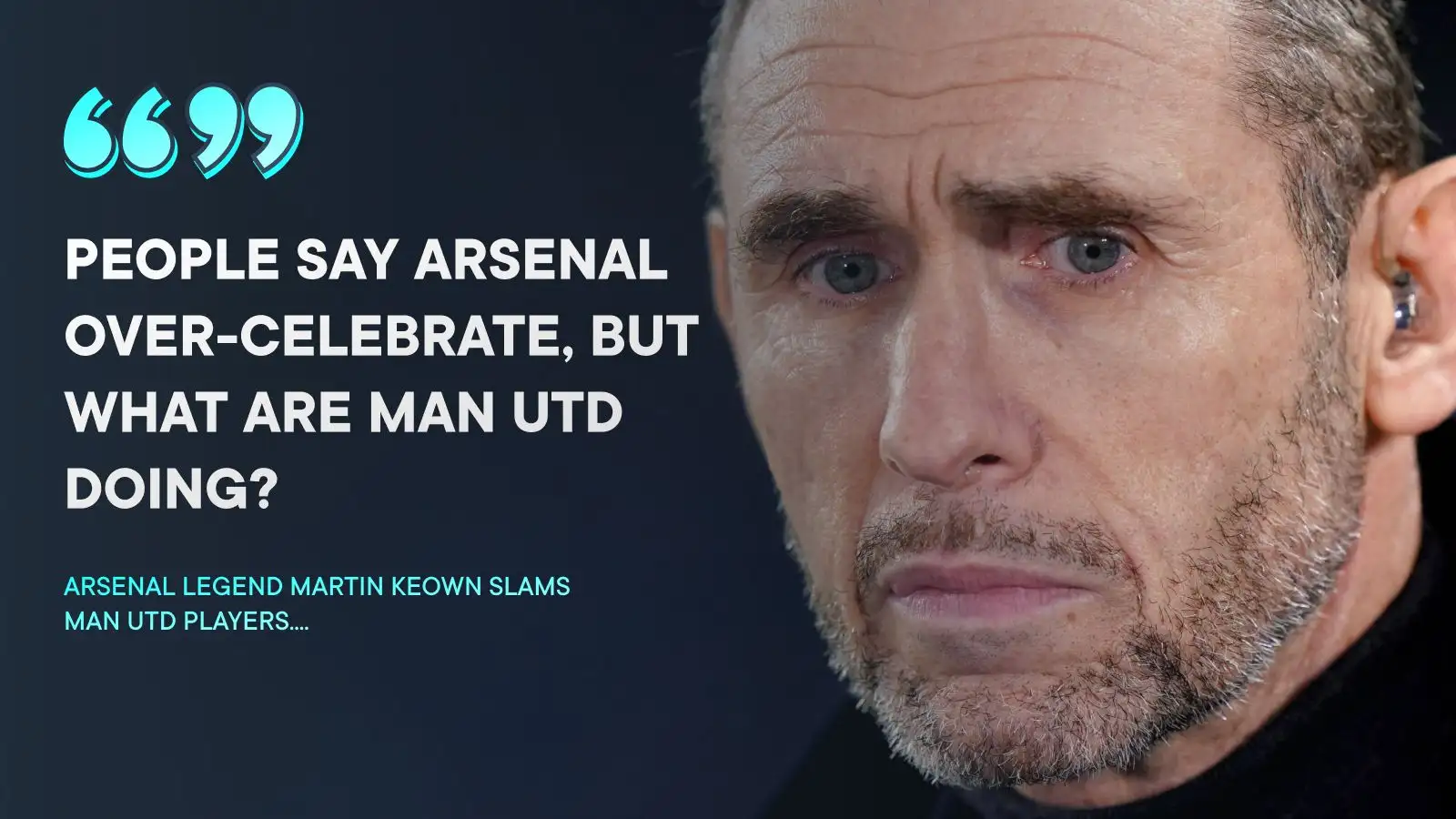 Man Utd: Keown joins Celebration Police as Arsenal icon drops Ten Hag sack claim - 'what are they doing?' 1 Keown slams Man Utd