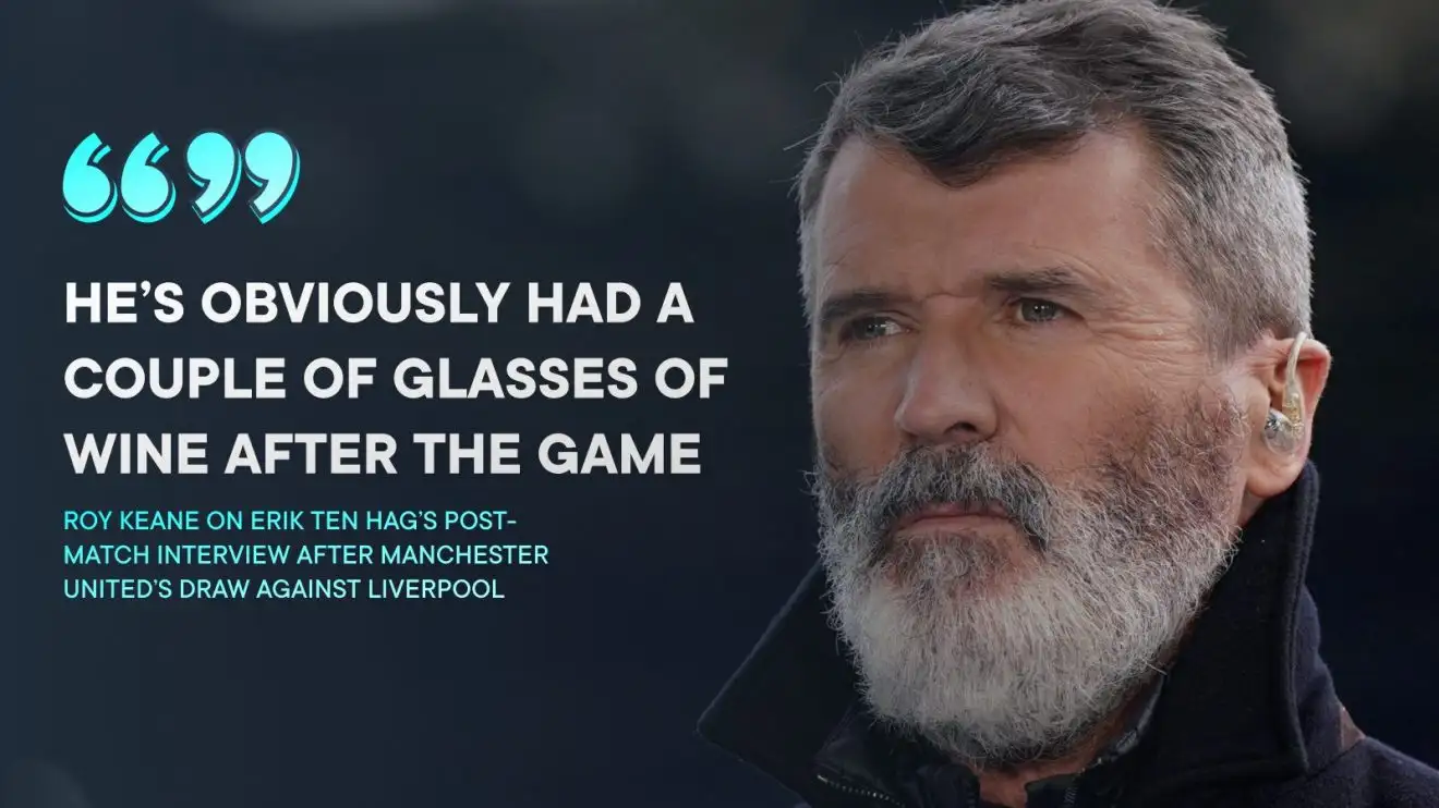Male Utd legend Roy Keane