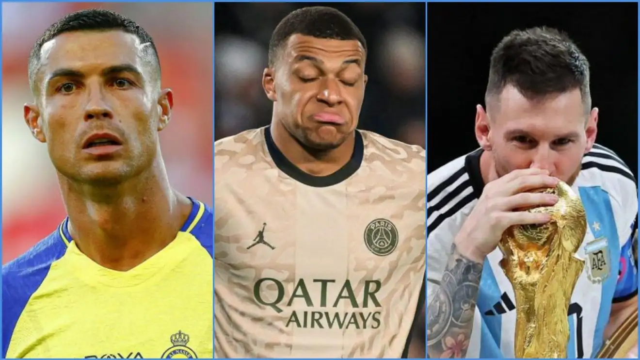 Cristiano Ronaldo, Kylian Mbappe and Lionel Messi are among the highest-paid footballers in the world