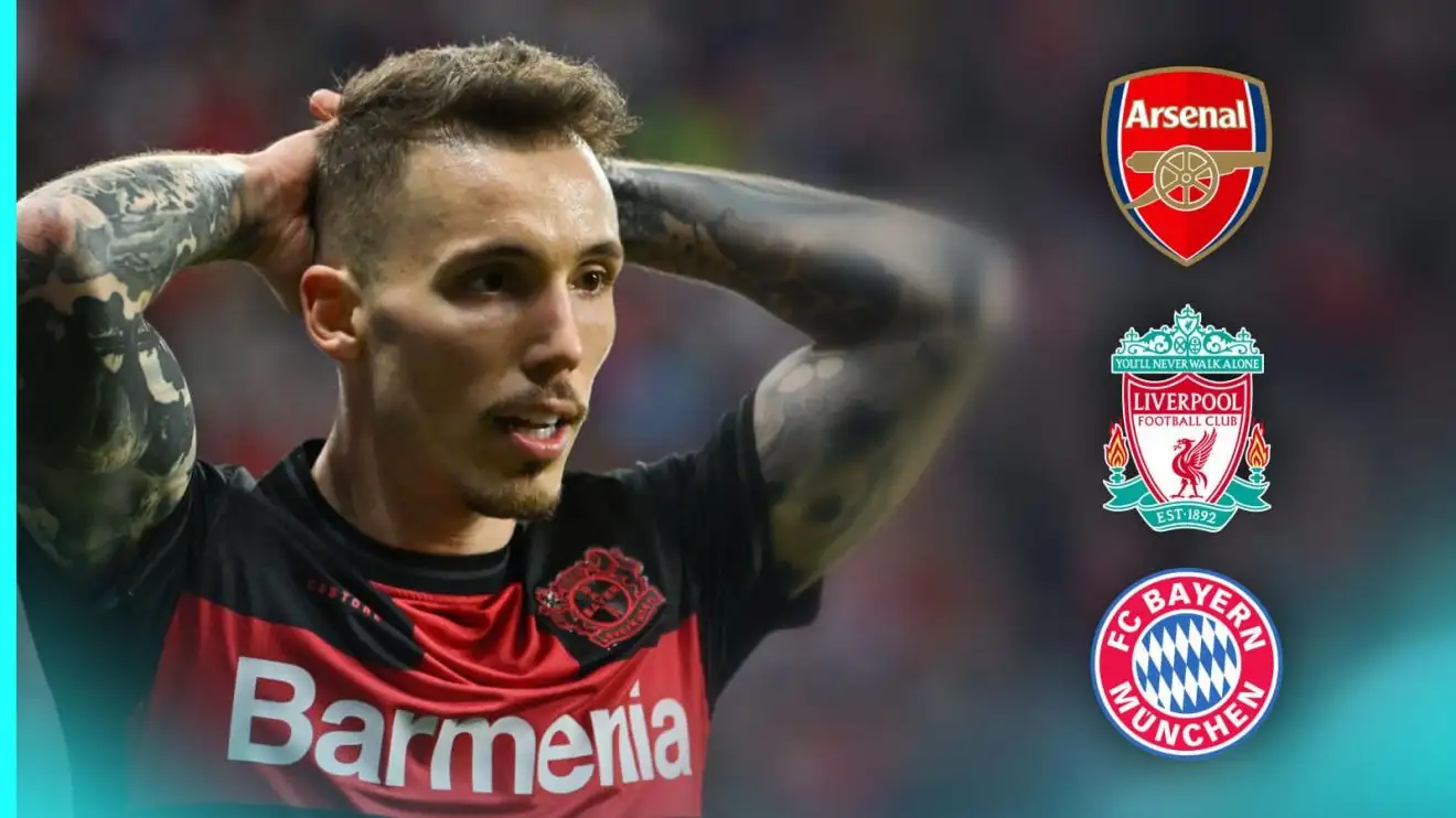 Arsenal, Liverpool 'monitoring' Bayer Leverkusen star they 'admire' with future 'in the balance' 1 Alejandro Grimaldo is 'prized' by Arsenal, Liverpool and also Bayern