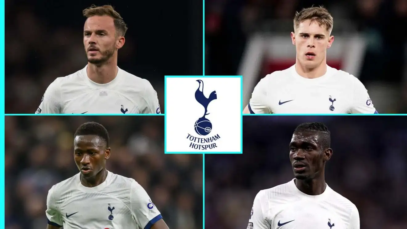 Tottenham icon claims 'we'd be top of the league' if not for four injuries 'at key moments' 1 Tottenham players James Maddison, Micky van de Ven, Pape Matar Sarr and Yves Bissouma