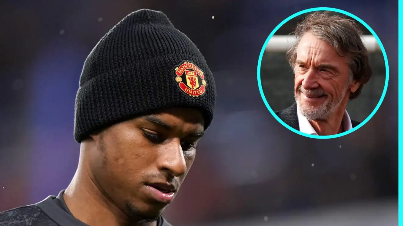 'It's time to move on' - Man Utd superstar told he's got to go with Ratcliffe urged to push him out 1 Marcus Rashford, Sir Jim Ratcliffe