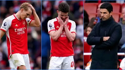Arsenal humbled by Aston Villa over 26-minute period which could define their season